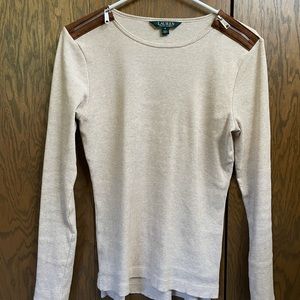 Zippered Ralph Lauren long sleeve
